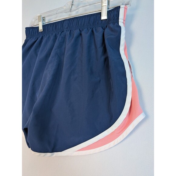 Nike Dri Fit Women's M Athletic Shorts Tennis Tempo Running Blue Pink - Picture 6 of 10